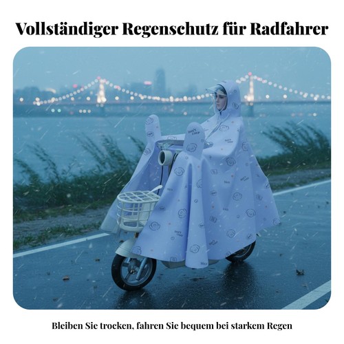 Regenponcho für elektroroller - regenponcho,