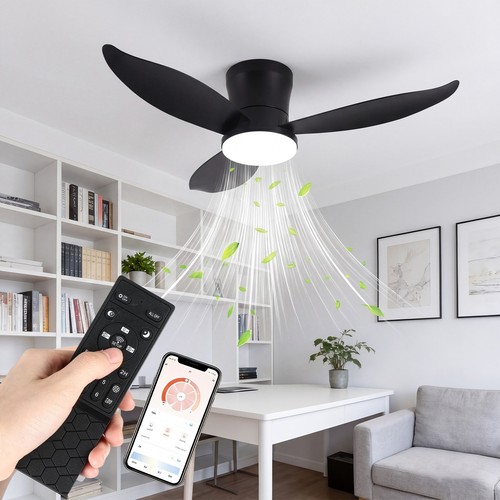 Led deckenventilator 110cm - led, 66-110cm