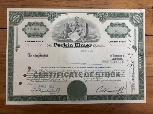 Deko the perkin elmer corp - =,