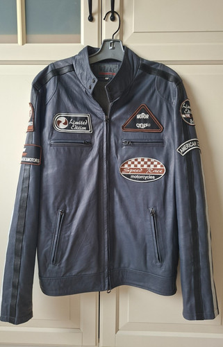 Mega lederjacke herren - !!,