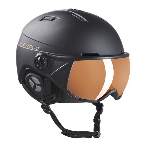Black crevice skihelm mit - crevice,