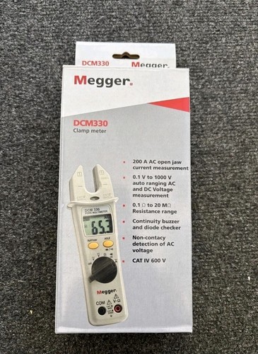 Megger dcm330 digital gabel - digital,