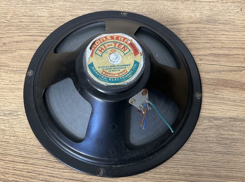 Vintage 1960 10w 15 - 1960’s, 10"