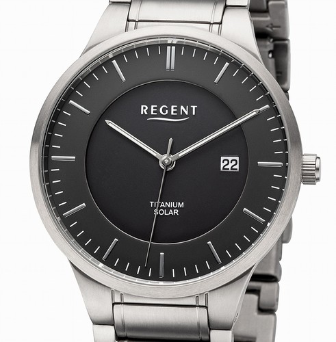 Regent herrenuhr titan solar - herrenuhr,