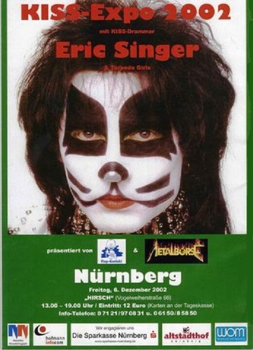 Kiss expo 2002 - eric, singer