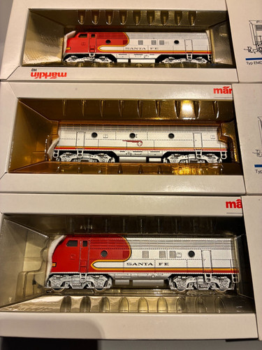 Märklin zugset santa fe - santa,