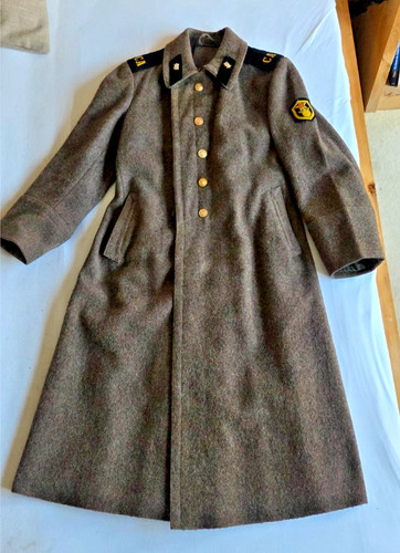 Russischer offiziersmantel - offiziersmantel, (