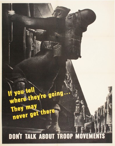 Original vintage wwii poster - vintage,
