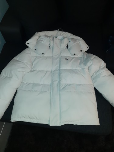 Calvin klein jacke weiß - klein,