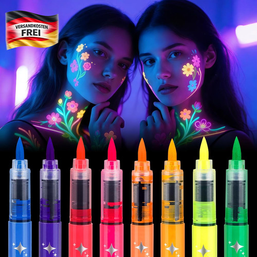 Schwarzlichttinte set für - uv-schwarzlichttinte,