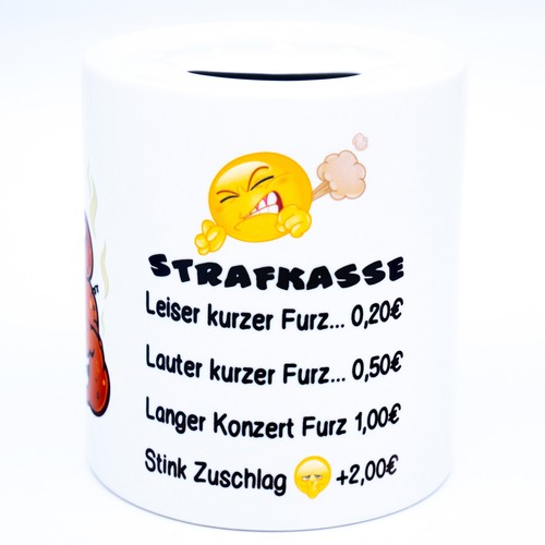 Furz strafkasse spardose - furz,