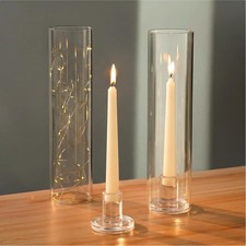 Kerzenhalter glas zylinder - kerzenhalter, glas,
