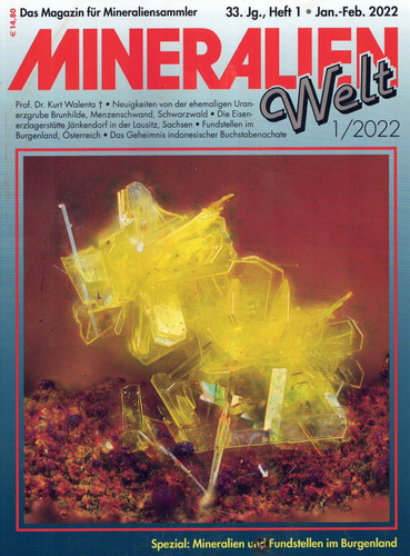 Mineralien welt 2022 - welt, 01/2022