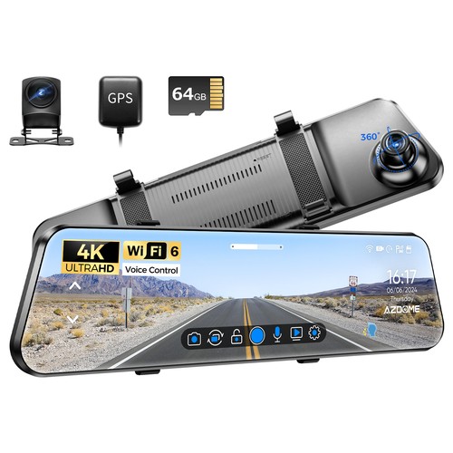 Azdome 2ch dashcam - 12"2ch,