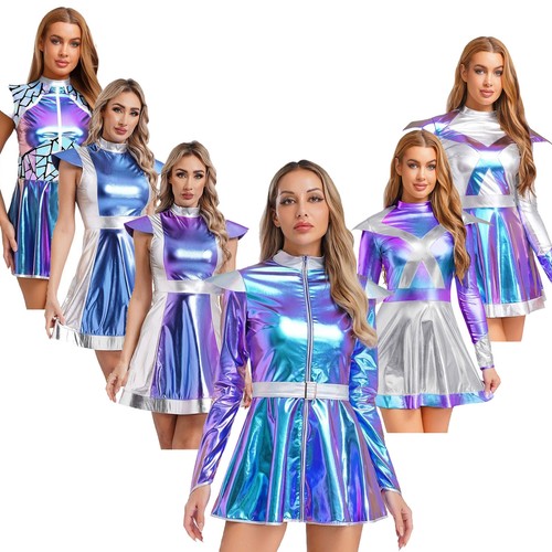 Damen glänzende metallic - glänzende,