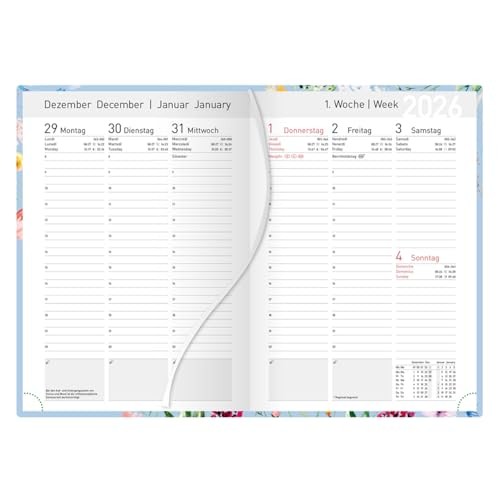 Taschenkalender 2026 din - taschenkalender, a6