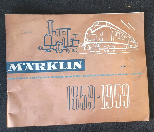 Märklin katalog 1859 1959 - märklin,