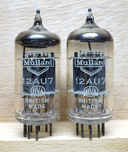 Pair mullard 12au7 über - |,