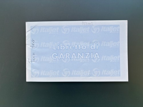 Italjet serviceheft - italjet,