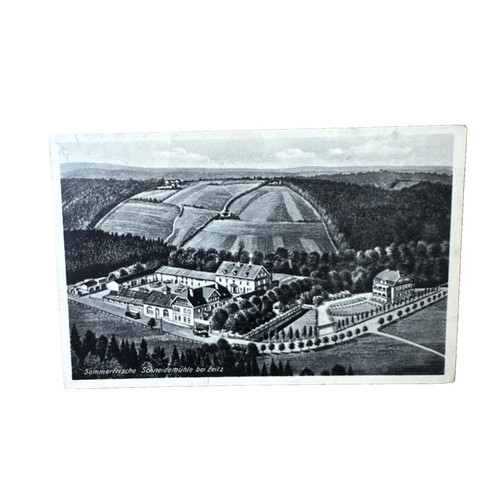 Ansichtskarte postkarte zeitz - postkarte,