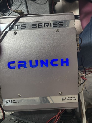 Crunch gts 280 kanal - 2-kanal, class