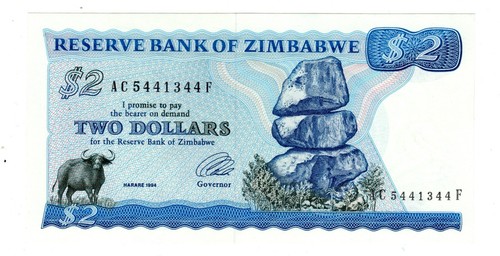 Zimbabwe dollar schein 1994 - schein,
