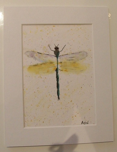 Original handbemalte libelle - handbemalte,