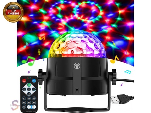 Discokugel 360 rotierende - 360°,