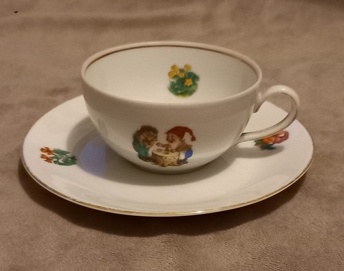 Seltene kinder tasse vintage - seltene, kinder-tasse