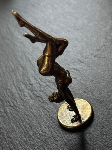 Massive messingfigur - messingfigur, |