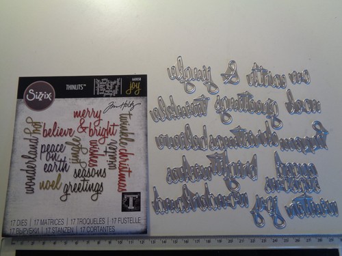 Sizzix thinlits tim holtz - thinlits,