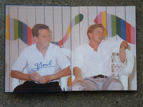 Boris becker buch signiert - boris,