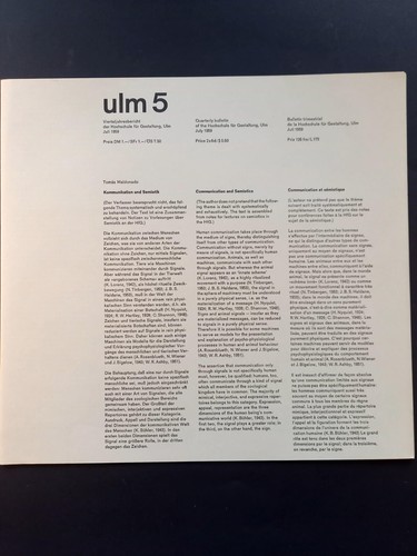 Hfg ulm 5 - -,