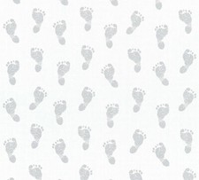 Kindertapete baby fußabdruck - kindertapete,