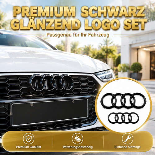 Logo emblem grill für audi - für, a4
