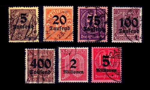 Dienstmarken lot aus - dr., mi