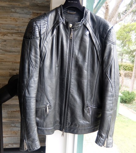 Philipp plein leather jacket - philipp,