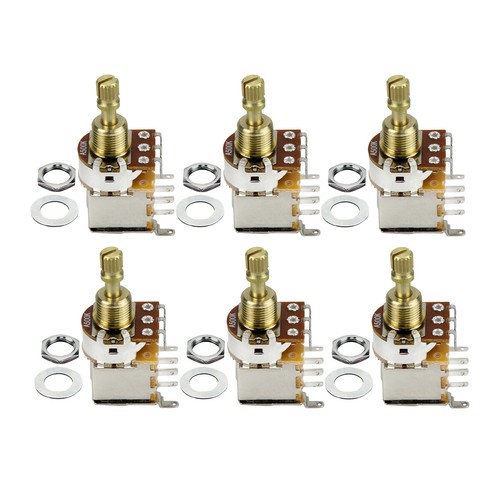 Fleor 6pcs a500k potentiometer - 6pcs,