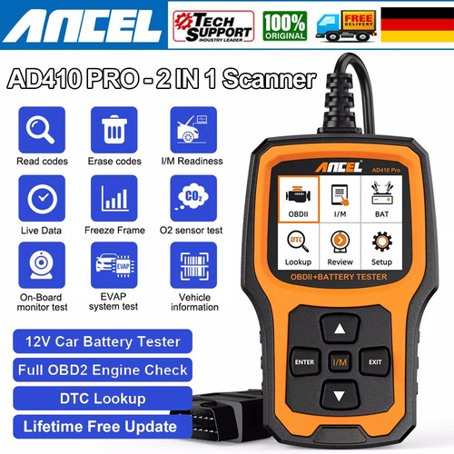 Ad410 pro obd2 diagnosegerät - pro,