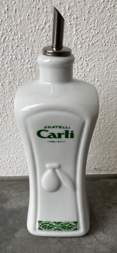 Porzellan ölflasche von carli - porzellan-Ölflasche,