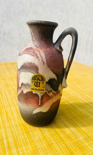 Henkel vase keramik ruscha art - henkel,