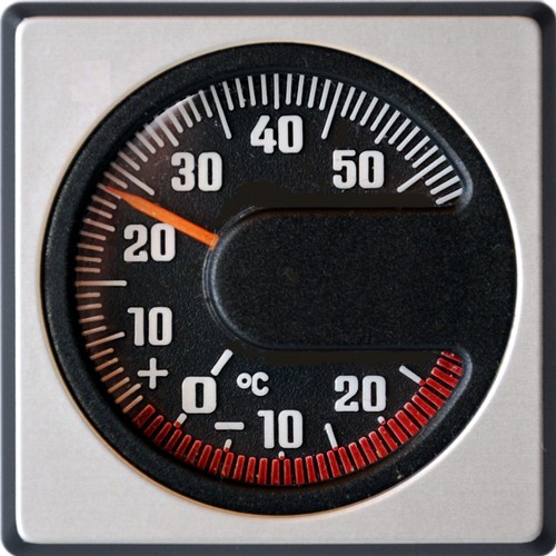 Auto bimetall thermometer - thermometer, 1986