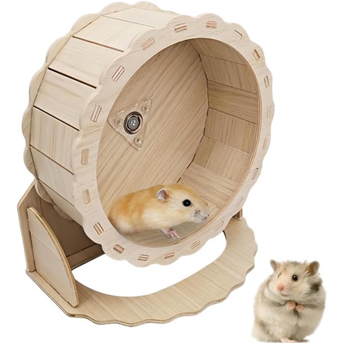 Holzlaufrad 23cm für hamster - für,