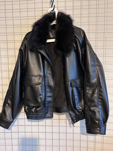 Zara jacke mit abnehmbarem - zara,