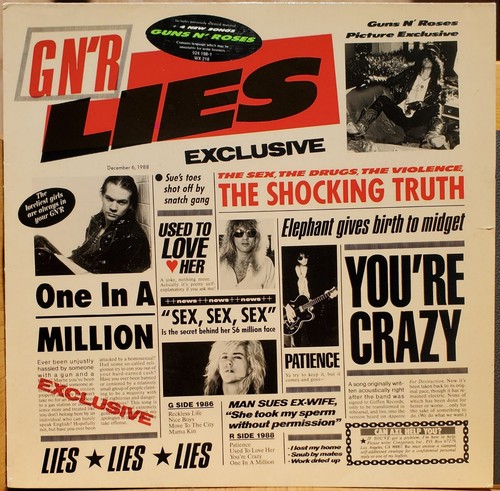 Guns roses lies lp - n',