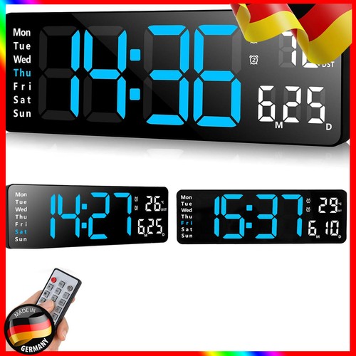 Digitale led wanduhr großes - digitale,