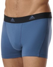 ADIDAS BOXERSHORTS GRÖSSE L ACTIVE FLEX BAUMWOLLE FARBE BLAU