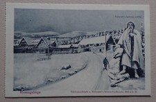 ET416A) CPA RIESENGEBIRGE TEICHMANNBAUDE u. RÜBEZAHL'S SCHNURRBARTBAUDE