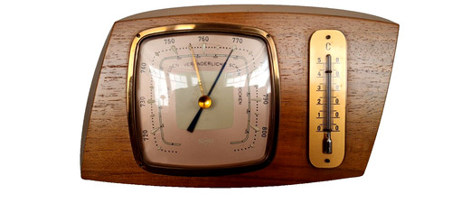 Barometer thermometer - -,