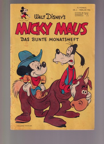 Micky maus 1952 2 - micky, 1952: